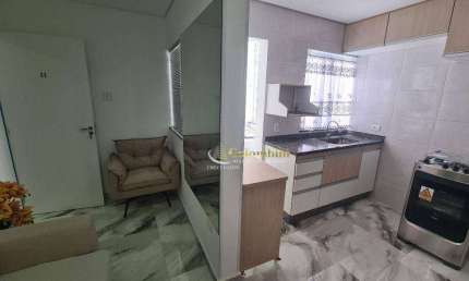 Apartamento com 2 dormitórios à venda, 47 m² por R$ 420.000 - Vila Palmares - Santo André/SP