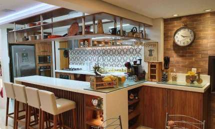 Apartamento com 3 dormitórios à venda, 115 m² - Jardim - Santo André/SP