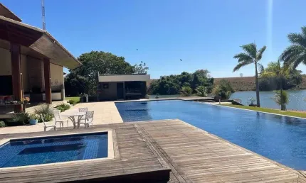 Fazenda com sede luxuosa em são miguel do araguaia/go