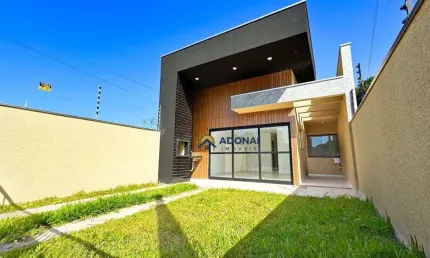 Casa com 3 dormitórios à venda, 69 m² por r$ 465.000,00 - eliana - guaratuba/pr