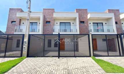 Sobrado com 3 dormitórios à venda, 96 m² por R$ 695.000,00 - Brejatuba - Guaratuba/PR