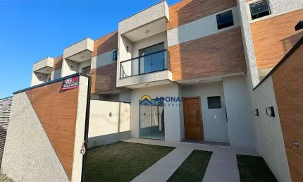 Sobrado com 3 dormitórios à venda, 96 m² por R$ 519.900,00 - Eliana - Guaratuba/PR