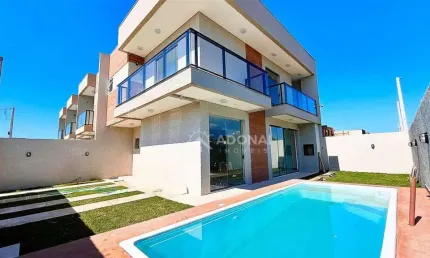 Sobrado com 3 dormitórios à venda, 121 m² por R$ 749.000,00 - Eliana - Guaratuba/PR