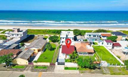 Casa a 1 Quadra do Mar, com 3 dormitórios à venda, 103 m² por R$ 750.000 - Coroados - Guaratuba/PR