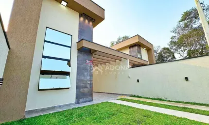 Casa Nova com 3 dormitórios à venda, 110 m² por R$ 650.000 - Eliana - Guaratuba/PR