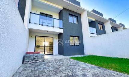 Sobrado com 3 dormitórios à venda, 74 m² por R$ 450.000,00 - Brejatuba - Guaratuba/PR