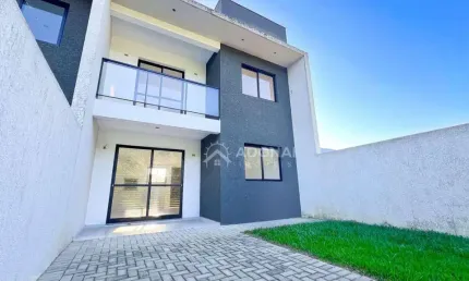 Sobrado com 3 dormitórios à venda, 74 m² por R$ 450.000,00 - Brejatuba - Guaratuba/PR