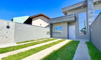 Casa  NOVA com piscina com 3 dormitórios à venda, 109 m² por R$ 680.000 - Nereidas - Guaratuba/PR