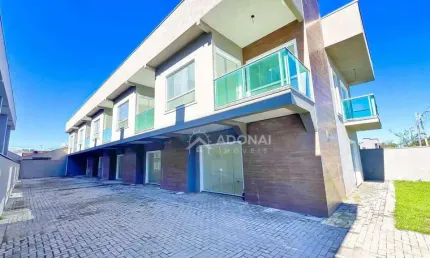 Sobrado com 3 dormitórios à venda, 119 m² por R$ 470.000,00 - Brejatuba - Guaratuba/PR