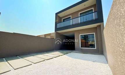 Sobrado com 3 dormitórios à venda, 132 m² por R$ 649.000,00 - Eliana - Guaratuba/PR