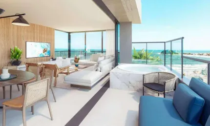 Apartamento com 3 dormitórios à venda por R$ 3.470.000,00 - Centro - Guaratuba/PR