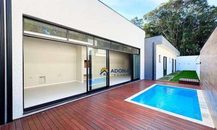 Casa a 3 Quadras do Mar, 3 dormitórios à venda, 133 m² por R$ 1.290.000 - Brejatuba - Guaratuba/PR