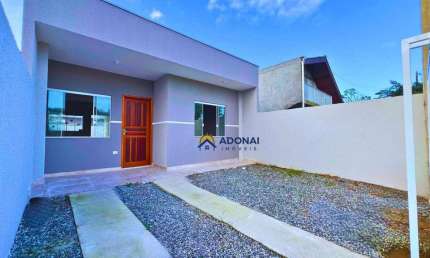 Casa Nova, com 2 dormitórios à venda, 54 m² por R$ 270.000 - Nereidas - Guaratuba/PR