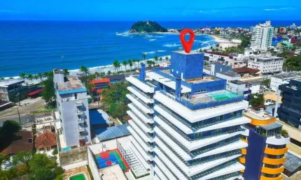 Apartamento com Spa Privativo, no Ed. The Ocean, com 3 Suítes, à venda por R$ 2.700.000 - Centro - Guaratuba/PR
