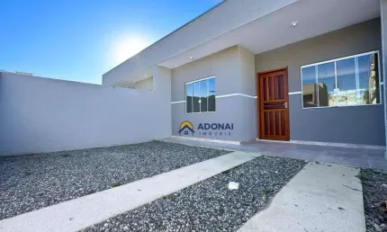 Casa com 2 dormitórios à venda, 54 m² por r$ 270.000,00 - nereidas - guaratuba/pr