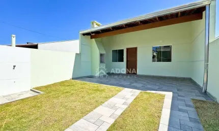 Casa Nova, Próxima ao Mar, com 3 dormitórios à venda, 83 m² por R$ 420.000 - Eliana - Guaratuba/PR