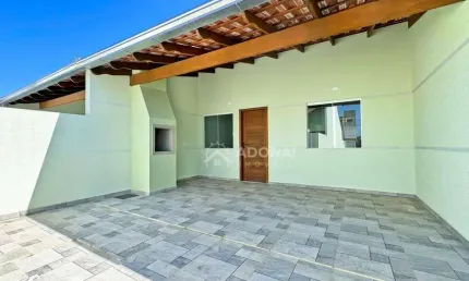Casa Nova com 3 dormitórios à venda, 83 m² por R$ 400.000 - Eliana - Guaratuba/PR