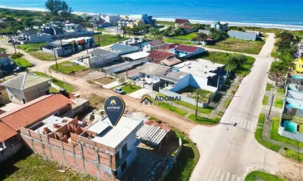 Sobrado Novo a 2 Quadras do Mar, com 3 dormitórios à venda, 105 m² por R$ 550.000 - Coroados - Guaratuba/PR