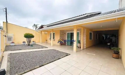Casa com 3 dormitórios à venda, 173 m² por r$ 850.000,00 - cohapar - guaratuba/pr