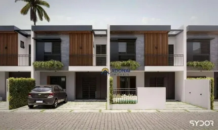 Sobrado com 2 dormitórios à venda, 72 m² por R$ 398.000,00 - Eliana - Guaratuba/PR