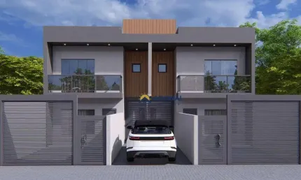 Sobrado com 3 dormitórios à venda, 107 m² por R$ 599.980 - Eliana - Guaratuba/PR
