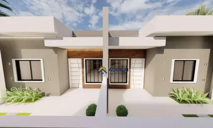 Casa Nova, com 3 dormitórios à venda, 85 m² por R$ 539.000 - Eliana - Guaratuba/PR