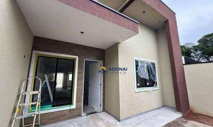 Casa Nova, com 3 dormitórios à venda, 85 m² por R$ 539.000 - Eliana - Guaratuba/PR