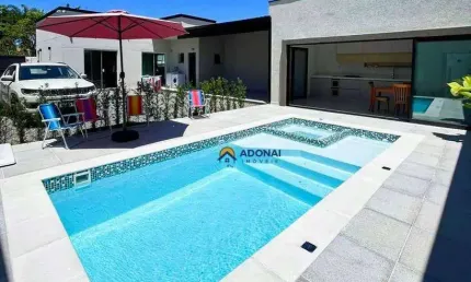 Imóvel com Piscina + Sala Comercial de Frente para a Av. Paraná – Alto Potencial de Renda! à venda por R$ 830.000 - Nereidas - Guaratuba/PR