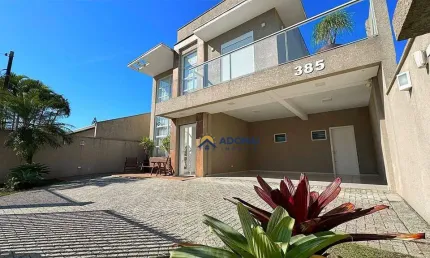 Casa com 3 dormitórios à venda, 455 m² por r$ 2.500.000,00 - brejatuba - guaratuba/pr