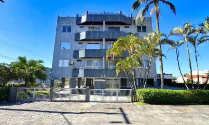 A poucos passos da areia! Apartamento com vista para o Mar,  à venda por R$ 550.000 - Brejatuba - Guaratuba/PR