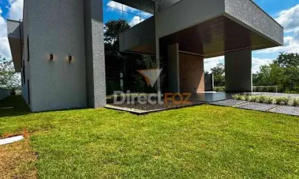 Casa em condomínio fechado com 4 quartos à venda na BR-469, 6468, Remanso Grande, Foz do Iguaçu por R$ 2.800.000
