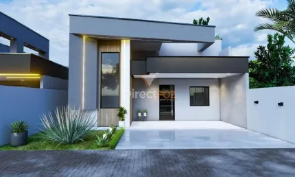 Casa em condomínio fechado com 2 quartos à venda na Heitor Vila-Lobos, 55, Três Bandeiras, Foz do Iguaçu por R$ 1.000.000
