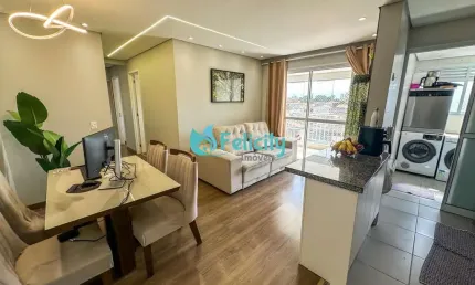 Apartamento com 3 dorms, 1 suíte, 2 vagas, 75m2 na Chácara São João