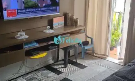 Apartamento com 2 dorms, 1 vaga, 60m2 no Jardim Santa Mônica