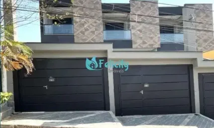 Sobrado novo com 3 dorms, 1 suíte,  2 vagas, 110m2 na  vila catupia