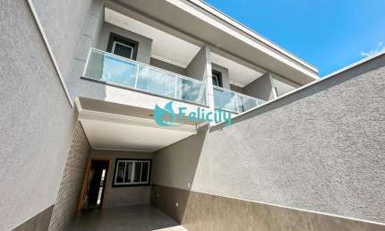 Sobrado NOVO com 4 dorms, 3 suítes, 2 vagas, 175m2 no Pq. São Domingos