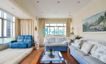 Apartamento com 3 dorms, 1 suíte, 1 vaga, 145m2 na Santa Cecília