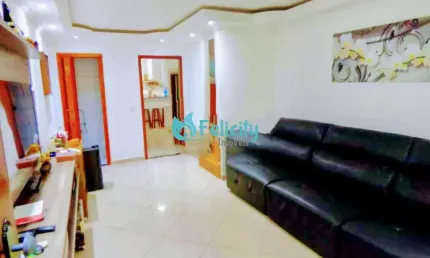 Sobrado com 3 dorms,1 suíte, 1 vaga, 120m2 no conj. res. vista verde