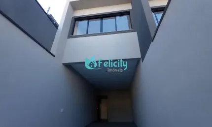 Sobrado NOVO com 3 dorms, 1 suíte, 3 vagas no Jardim Maristela