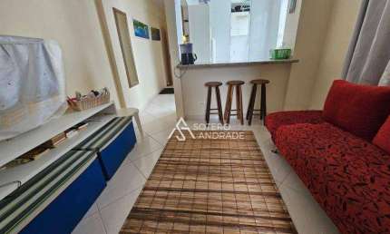 Lindo apartamento com vista para o mar na praia Massaguaçu