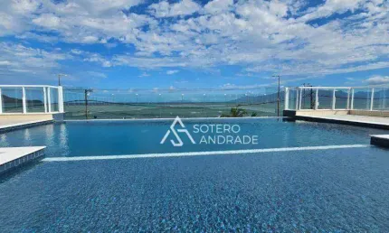 Apartamento com vista para a belíssima praia Massaguaçu