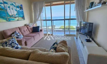 Lindo apartamento com vista para o mar na praia da Cocanha
