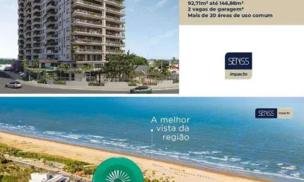 Apartamento com 3 quartos à venda na Avenida Doutor Sílvio Cabral Santana, 625, Aruana, Aracaju