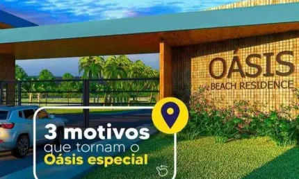 Lote à venda no OASIS BEACH RESIDENCE, CENTRO, Feliz Deserto, AL