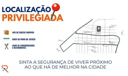 Apartamento à venda no BRICKS RESIDENCE, MANGABEIRAS, Maceió, AL