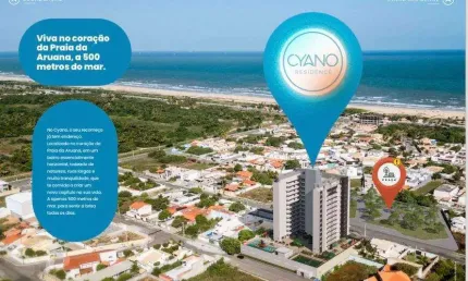 Apartamento à venda no CYANO RESIDENCE, ARUANA, Aracaju, SE