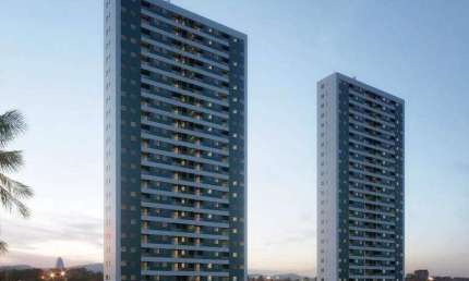 Apartamento à venda no EDF. CASTTELO DE LEDEBOUR, CAMPO GRANDE, Recife, PE