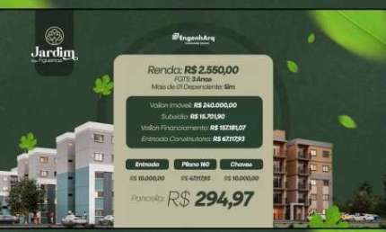Apartamento à venda no JARDIM DAS FIGUEIRAS , CIDADE UNIVERSITÁRIA , Maceió, AL