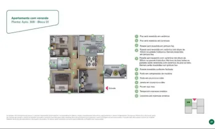 Apartamento à venda no CANDEIAS GARDEN - MRV  CANDEIAS, JABOATÃO , CANDEIAS , Jaboatão dos Guararapes, PE