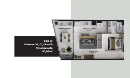 Apartamento à venda no Soho Residence , COROA DO MEIO , Aracaju, SE